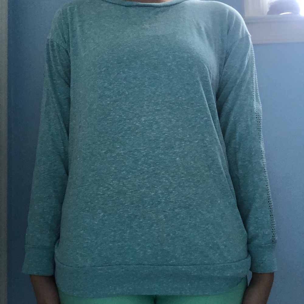 Blue long sleeve shirt